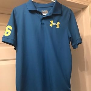 Under Armor Boys Polo